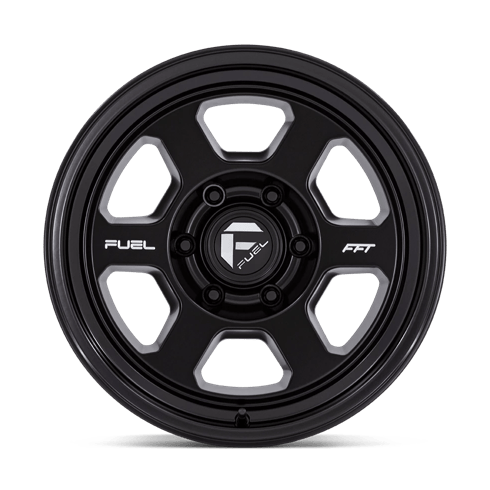 Fuel 1PC FC860 HYPE 17x8.5 Matte Black 6x135 -10mm