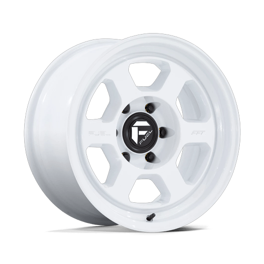 Fuel 1PC FC860 HYPE 17x8.5 Gloss White 6x135 10mm