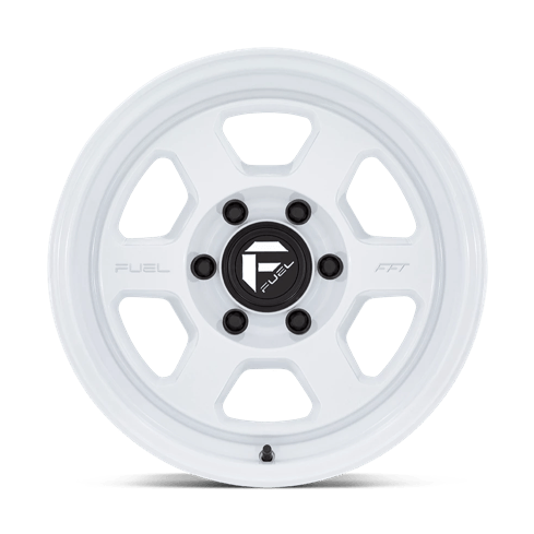 Fuel 1PC FC860 HYPE 17x8.5 Gloss White 6x135 10mm