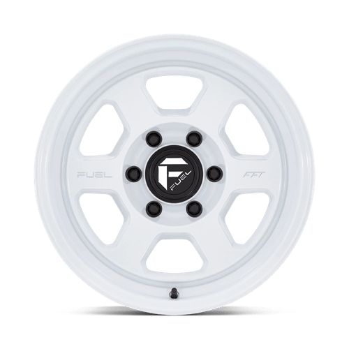 Fuel 1PC FC860 HYPE 17x8.5 Gloss White 6x135 10mm