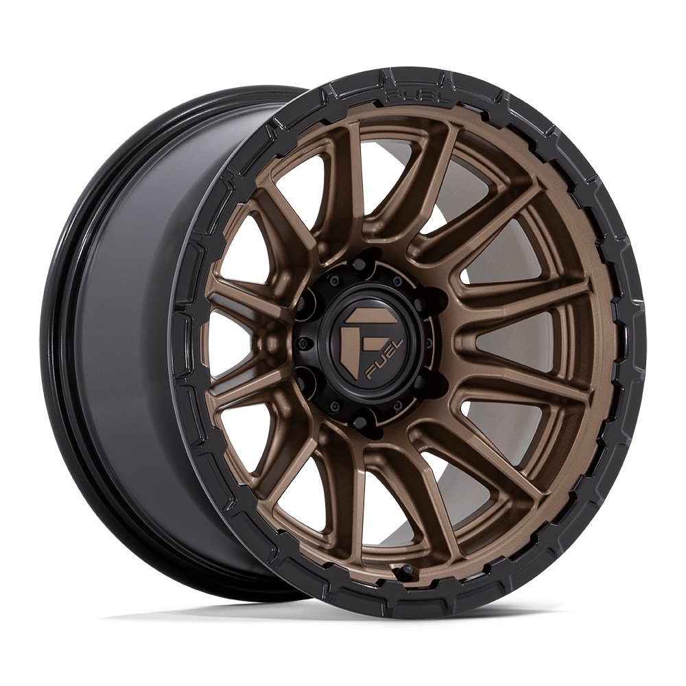 Fuel 1PC FC866 PISTON 17x9 Matte Bronze W/ Gloss Black Li 6x135 1mm