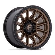 Fuel 1PC FC866 PISTON 22x9.5 Matte Bronze W/ Gloss Black Li 6x135 20mm