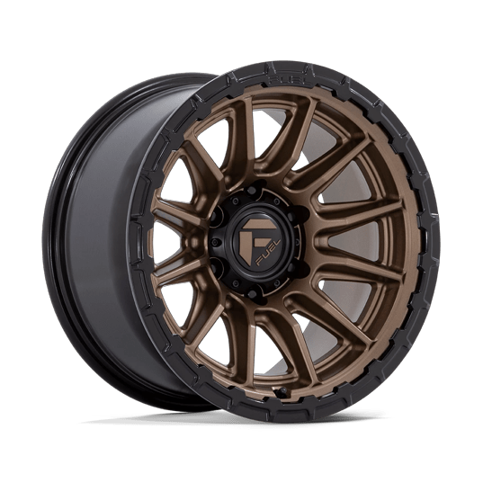 Fuel 1PC FC866 PISTON 17x9 Matte Bronze W/ Gloss Black Li 6x135 1mm