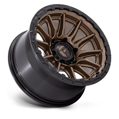 Fuel 1PC FC866 PISTON 22x9.5 Matte Bronze W/ Gloss Black Li 6x135 20mm