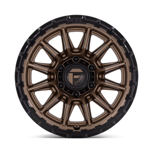Fuel 1PC FC866 PISTON 17x9 Matte Bronze W/ Gloss Black Li 6x135 1mm