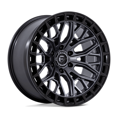 Fuel 1PC FC869 SIGMA 17x9 Matte Gunmetal W/ M-Blk Lip 6x135 -12mm