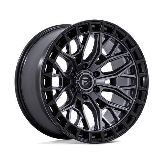 Fuel 1PC FC869 SIGMA 17x9 Matte Gunmetal W/ M-Blk Lip 6x135 -12mm