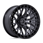 Fuel 1PC FC869 SIGMA 17x9 Matte Gunmetal W/ M-Blk Lip 6x135 1mm