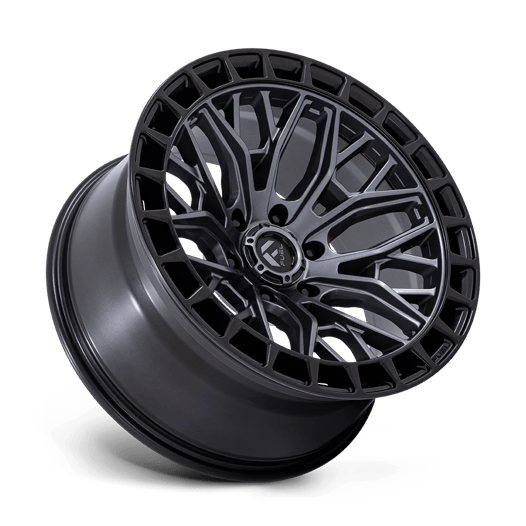 Fuel 1PC FC869 SIGMA 22x9.5 Matte Gunmetal W/ M-Blk Lip 6x135 18mm