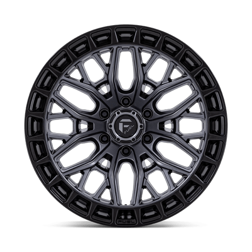 Fuel 1PC FC869 SIGMA 22x9.5 Matte Gunmetal W/ M-Blk Lip 6x135 18mm