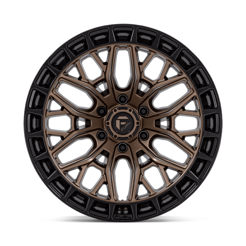 Fuel 1PC FC869 SIGMA 22x9.5 Matte Bronze W/ M-Blk Lip 6x135 18mm