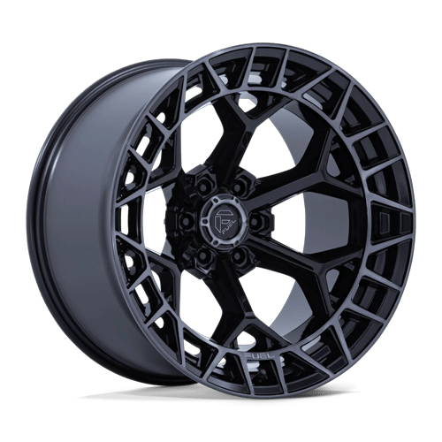 Fuel 1PC FC873 CHARGER 17x9 Gloss Black Brushed Dark Tint 6x135 -12mm