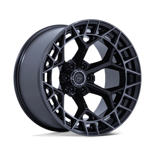 Fuel 1PC FC873 CHARGER 17x9 Gloss Black Brushed Dark Tint 6x135 -12mm