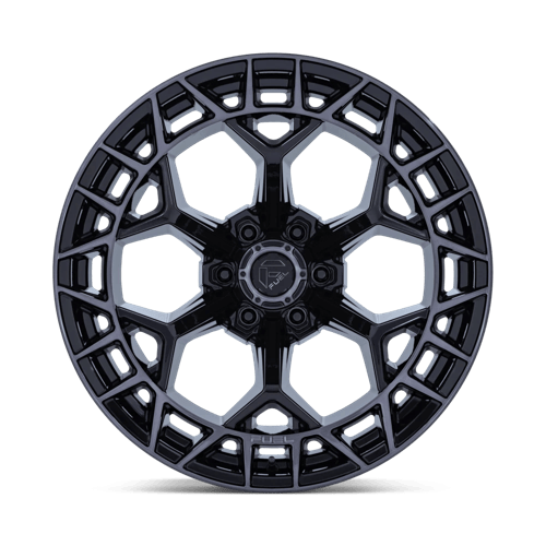 Fuel 1PC FC873 CHARGER 17x9 Gloss Black Brushed Dark Tint 6x135 1mm