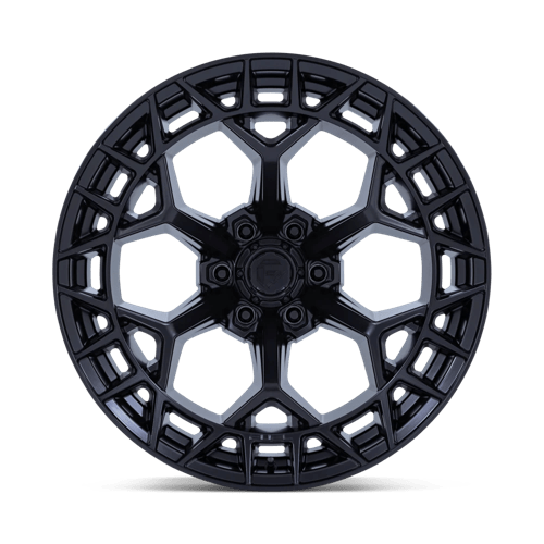 Fuel 1PC FC873 CHARGER 17x9 Blackout 6x135 -12mm