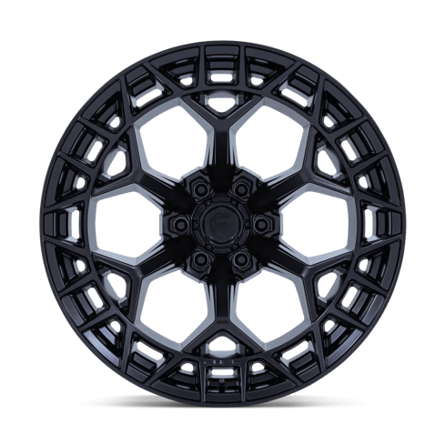 Fuel 1PC FC873 CHARGER 17x9 Blackout 6x135 -12mm