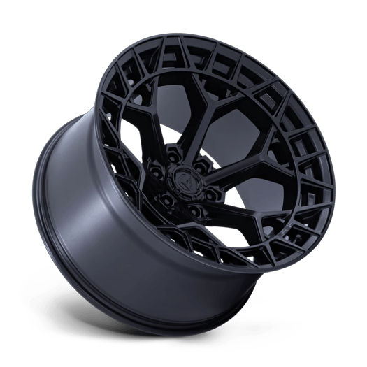 Fuel 1PC FC873 CHARGER 22x9.5 Blackout 6x135 18mm