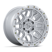 Fuel 1PC FC881 SURGE 20x9 Gloss Silver W/ Machined Face 6x135 20mm