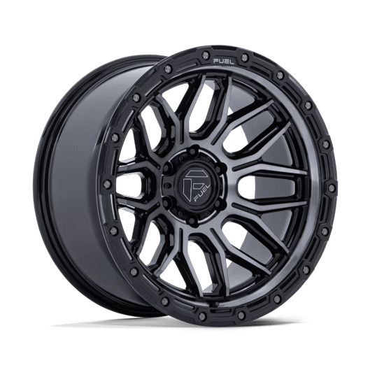 Fuel 1PC FC881 SURGE 17x9 Gloss Black Machined W/ Gtcc 6x135 20mm