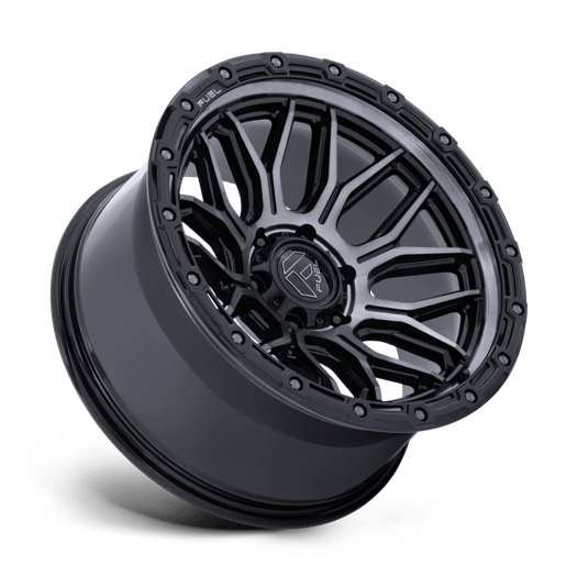Fuel 1PC FC881 SURGE 17x9 Gloss Black Machined W/ Gtcc 6x135 20mm