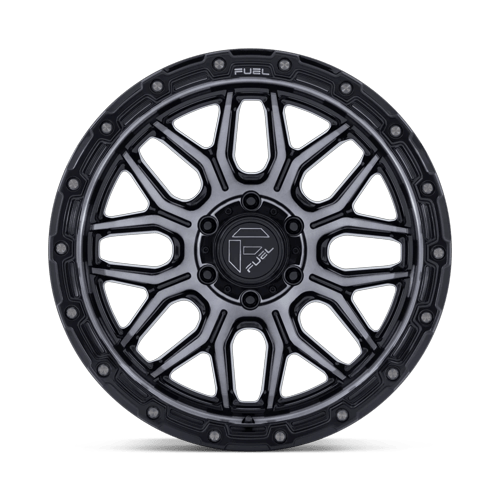 Fuel 1PC FC881 SURGE 20x9 Gloss Black Machined W/ Gtcc 6x135 20mm