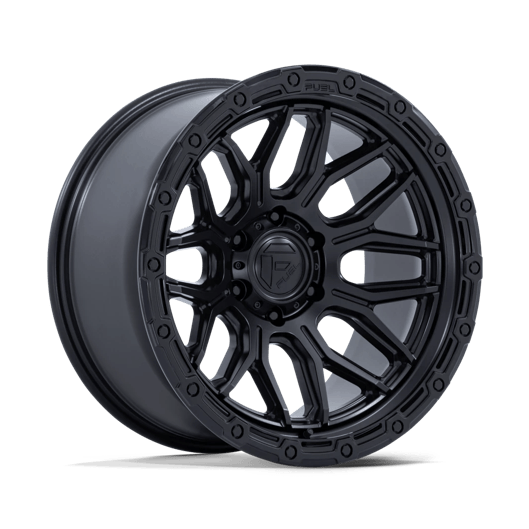Fuel 1PC FC881 SURGE 17x9 Matte Black W/ Gloss Black Lip 6x135 20mm
