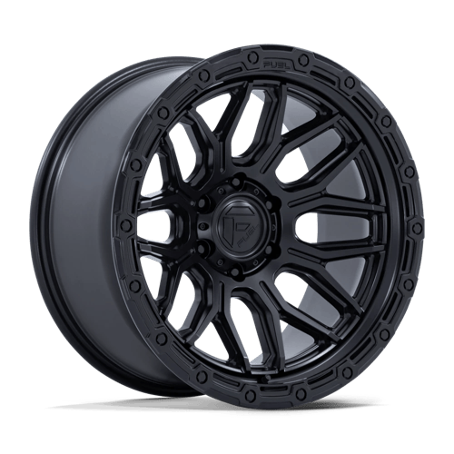Fuel 1PC FC881 SURGE 17x9 Matte Black W/ Gloss Black Lip 6x135 1mm