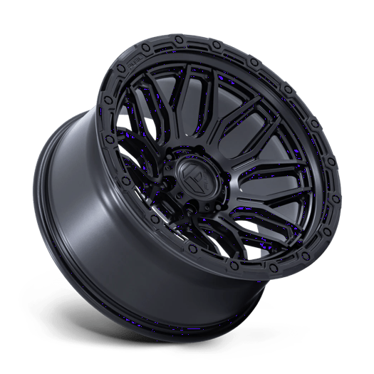 Fuel 1PC FC881 SURGE 17x9 Matte Black W/ Gloss Black Lip 6x135 20mm