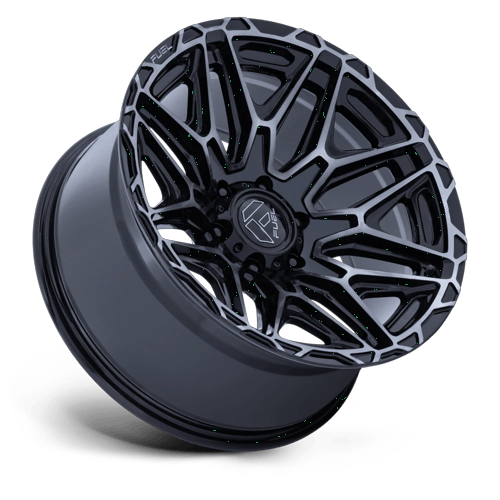 Fuel 1PC FC885 INJECTOR 20x9 Gloss Black Machined-Fc W/ Ddt 6x135 20mm