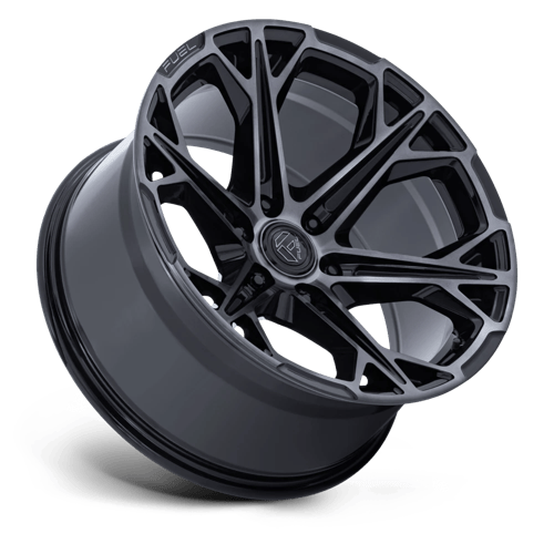 Fuel 1PC FC886 HAMMERHEAD 20x9 Gloss Black Dark Tinted Clear 6x135 20mm