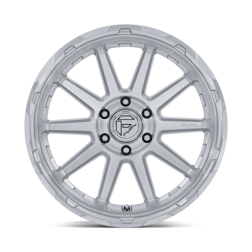 Fuel 1PC FC887 CIRCUIT 17x9 Gloss Silver W/ Machined Face 6x135 1mm