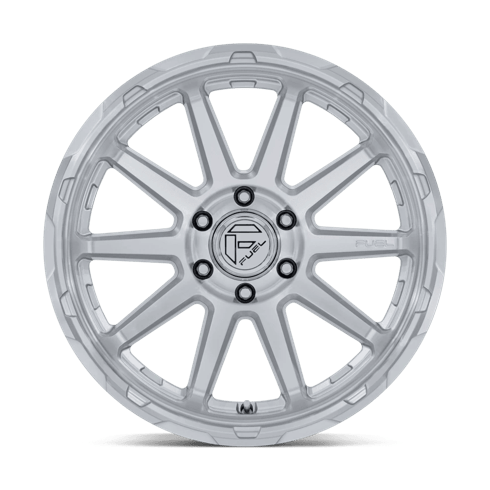 Fuel 1PC FC887 CIRCUIT 17x9 Gloss Silver W/ Machined Face 6x135 1mm