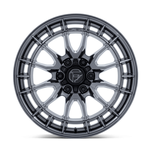 Fuel 1PC FC888 REVOLT 17x8.5 Gloss Gunmetal 6x135 25mm