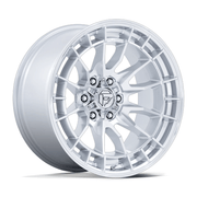 Fuel 1PC FC888 REVOLT 18x9 Hyper Silver W/ Machined Face 6x135 20mm