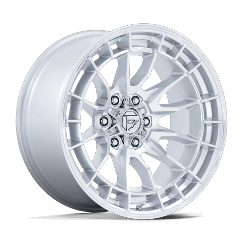 Fuel 1PC FC888 REVOLT 18x9 Hyper Silver W/ Machined Face 6x135 20mm