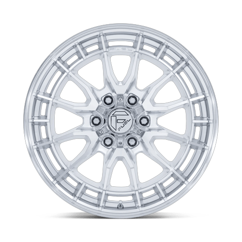 Fuel 1PC FC888 REVOLT 20x9 Hyper Silver W/ Machined Face 6x135 20mm