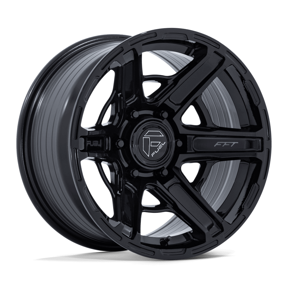 Fuel 1PC FC892 GAMBIT 17x9 Gloss Black 6x135 -12mm