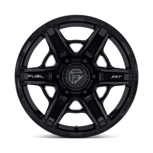 Fuel 1PC FC892 GAMBIT 17x9 Gloss Black 6x135 1mm