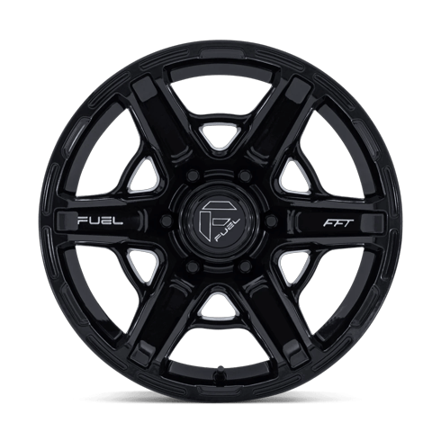 Fuel 1PC FC892 GAMBIT 20x9 Gloss Black 6x135 20mm
