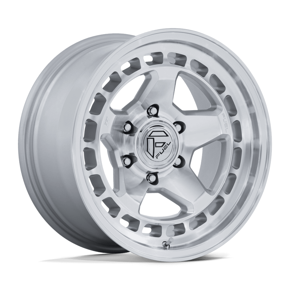 Fuel 1PC FC894 CORE 17x8.5 Hyper Silver W/ Machined Face 6x135 25mm