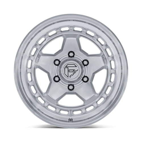 Fuel 1PC FC894 CORE 17x8.5 Hyper Silver W/ Machined Face 6x135 25mm