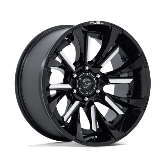 Fuel 1PC FC895 TANTRUM 20x9 Gloss Black Milled 6x135 20mm