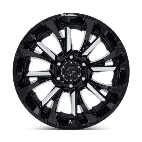 Fuel 1PC FC895 TANTRUM 20x9 Gloss Black Milled 6x135 20mm