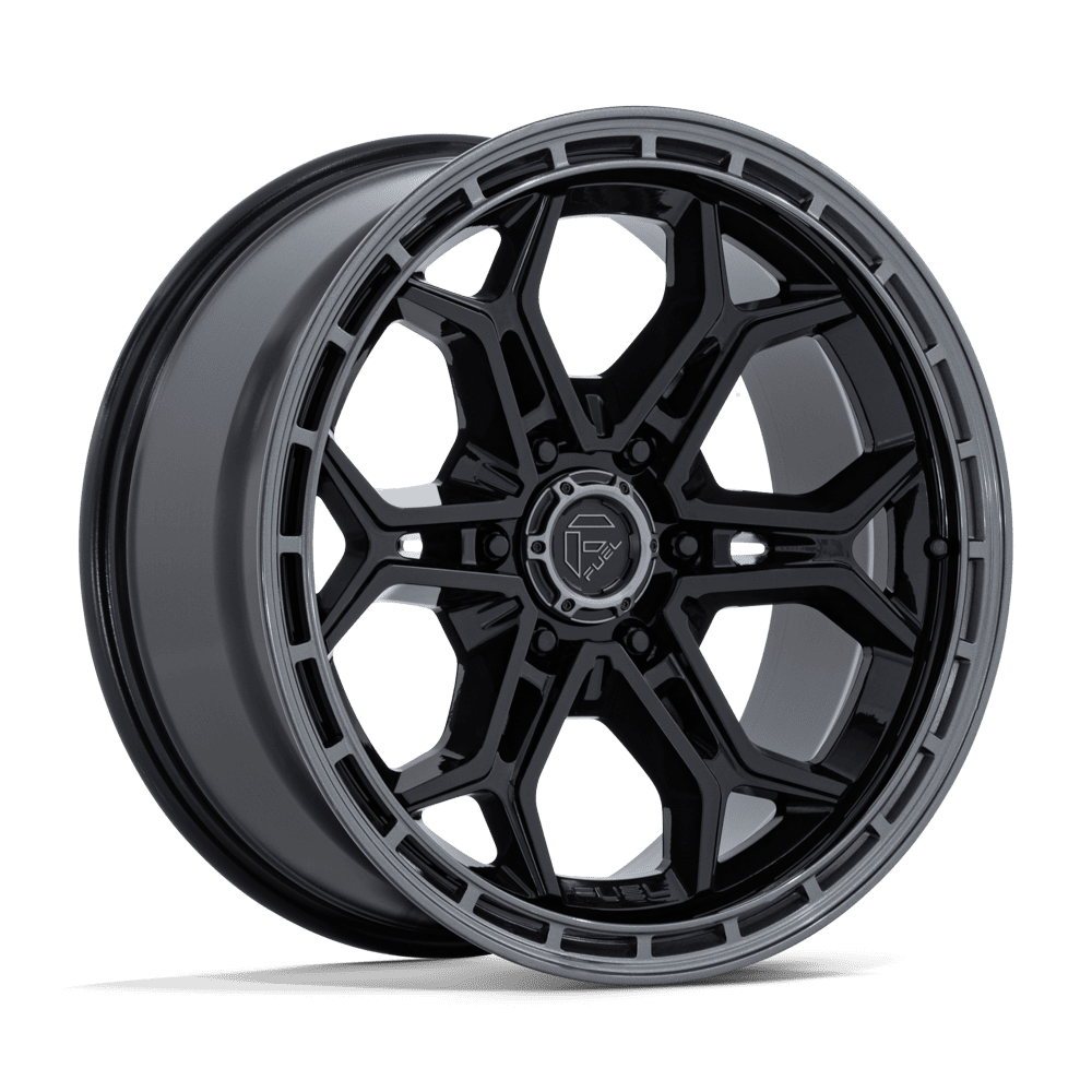 Fuel 1PC FC896 HEATHEN 20x9 Gloss Black Gloss Gunmetal Lip 6x135 20mm