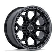 Fuel 1PC FC896 HEATHEN 20x9 Gloss Black Gloss Gunmetal Lip 6x135 20mm