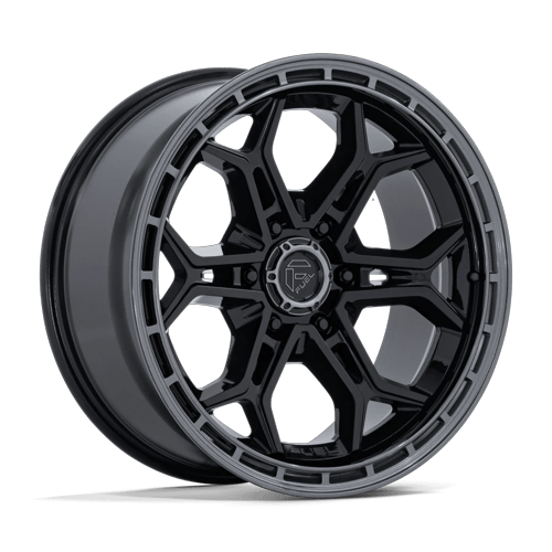 Fuel 1PC FC896 HEATHEN 20x9 Gloss Black Gloss Gunmetal Lip 6x135 20mm