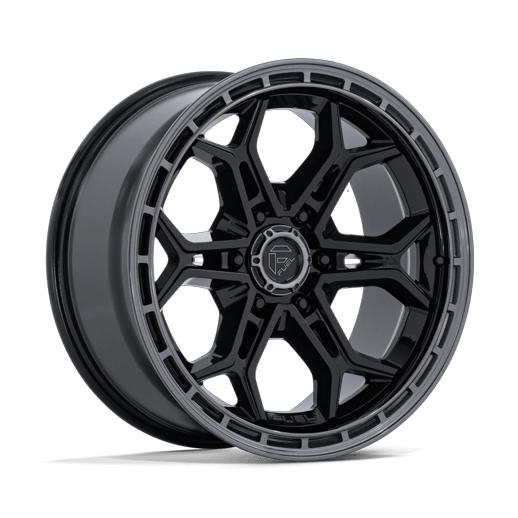 Fuel 1PC FC896 HEATHEN 20x9 Gloss Black Gloss Gunmetal Lip 6x135 20mm