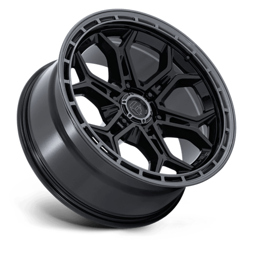 Fuel 1PC FC896 HEATHEN 20x9 Gloss Black Gloss Gunmetal Lip 6x135 20mm