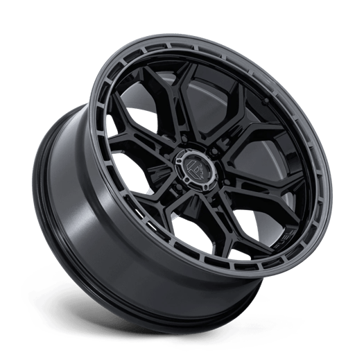 Fuel 1PC FC896 HEATHEN 20x9 Gloss Black Gloss Gunmetal Lip 6x135 20mm