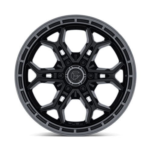 Fuel 1PC FC896 HEATHEN 20x9 Gloss Black Gloss Gunmetal Lip 6x135 20mm
